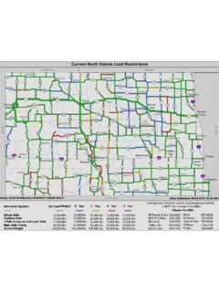 load restrictions north dakota.